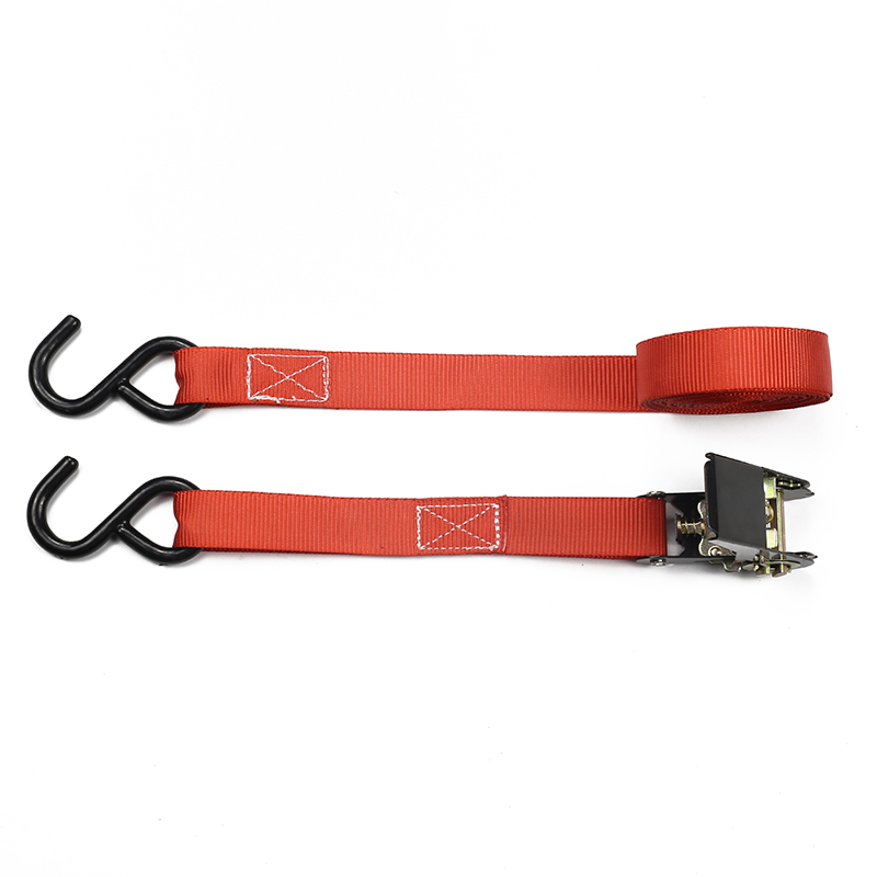 အနီရောင် Ratchet Straps American Type S Hook